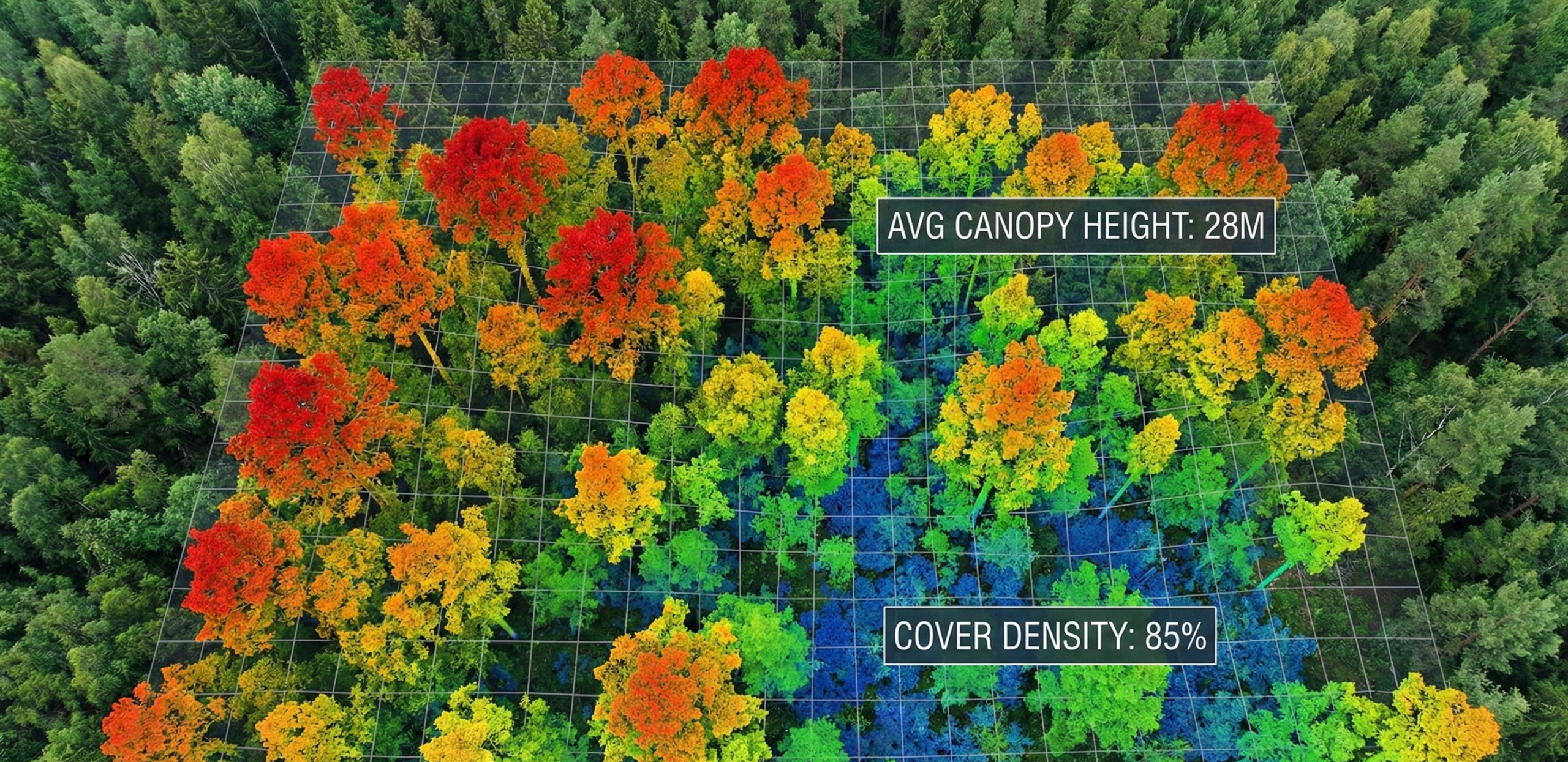 Canopy cover and height modeling
